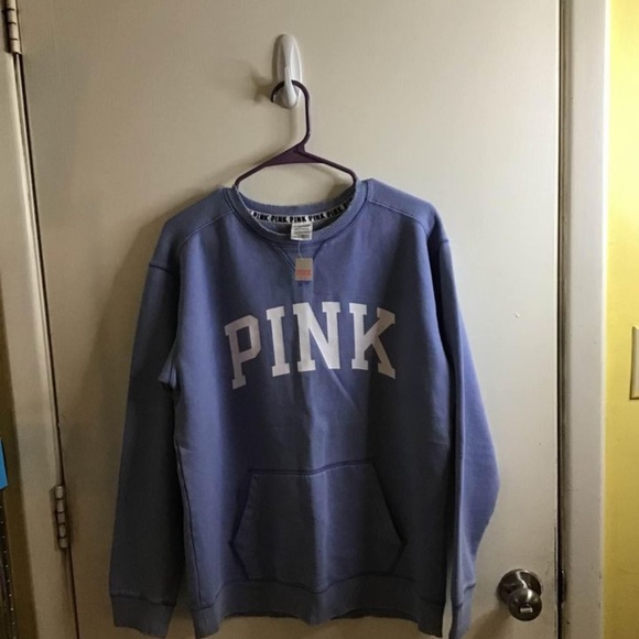 PINK Victoria's Secret Jackets & Blazers - Brand NEW TAGE PINK SWEATSHIRT